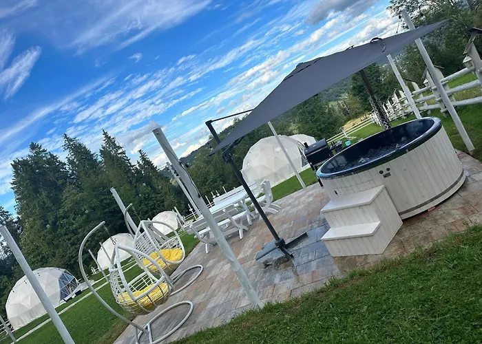 Mountain Glamp & Goraca Balia - Juz Od 13 Czerwca Kazdy Glamp Dostepny Z Jacuzzi Na Wylacznosc