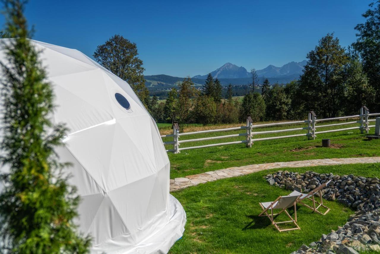 Luxusní stan Mountain Glamp & Goraca Balia - Juz Od 13 Czerwca Kazdy Glamp Dostepny Z Jacuzzi Na Wylacznosc