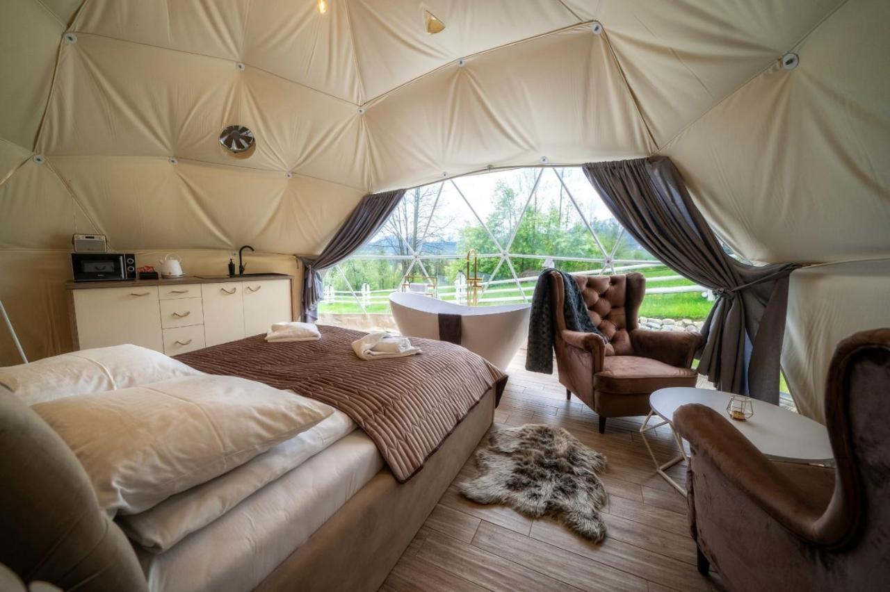 Mountain Glamp & Goraca Balia - Juz Od 13 Czerwca Kazdy Glamp Dostepny Z Jacuzzi Na Wylacznosc Luxuszelt