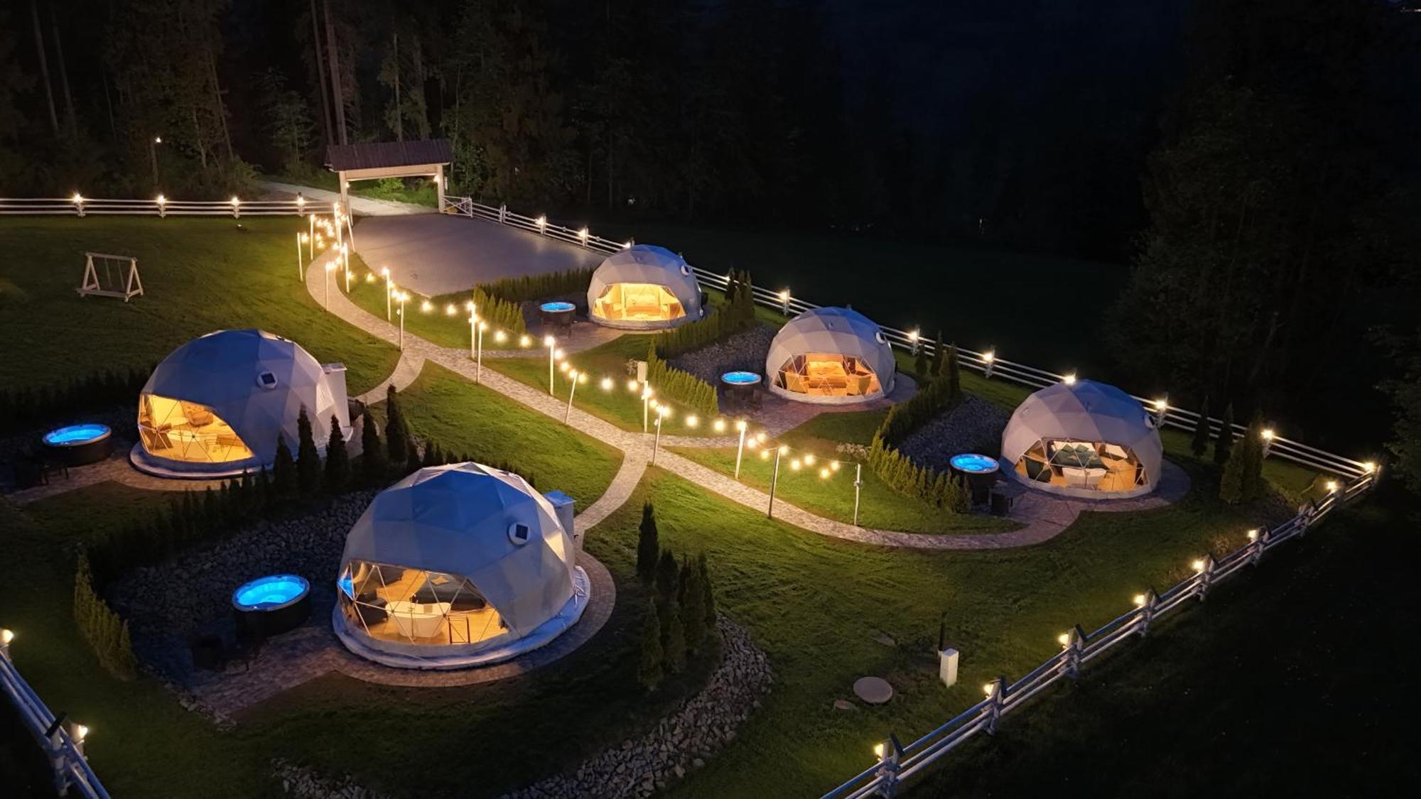 Mountain Glamp & Jacuzzi Luxury tent Zakopane