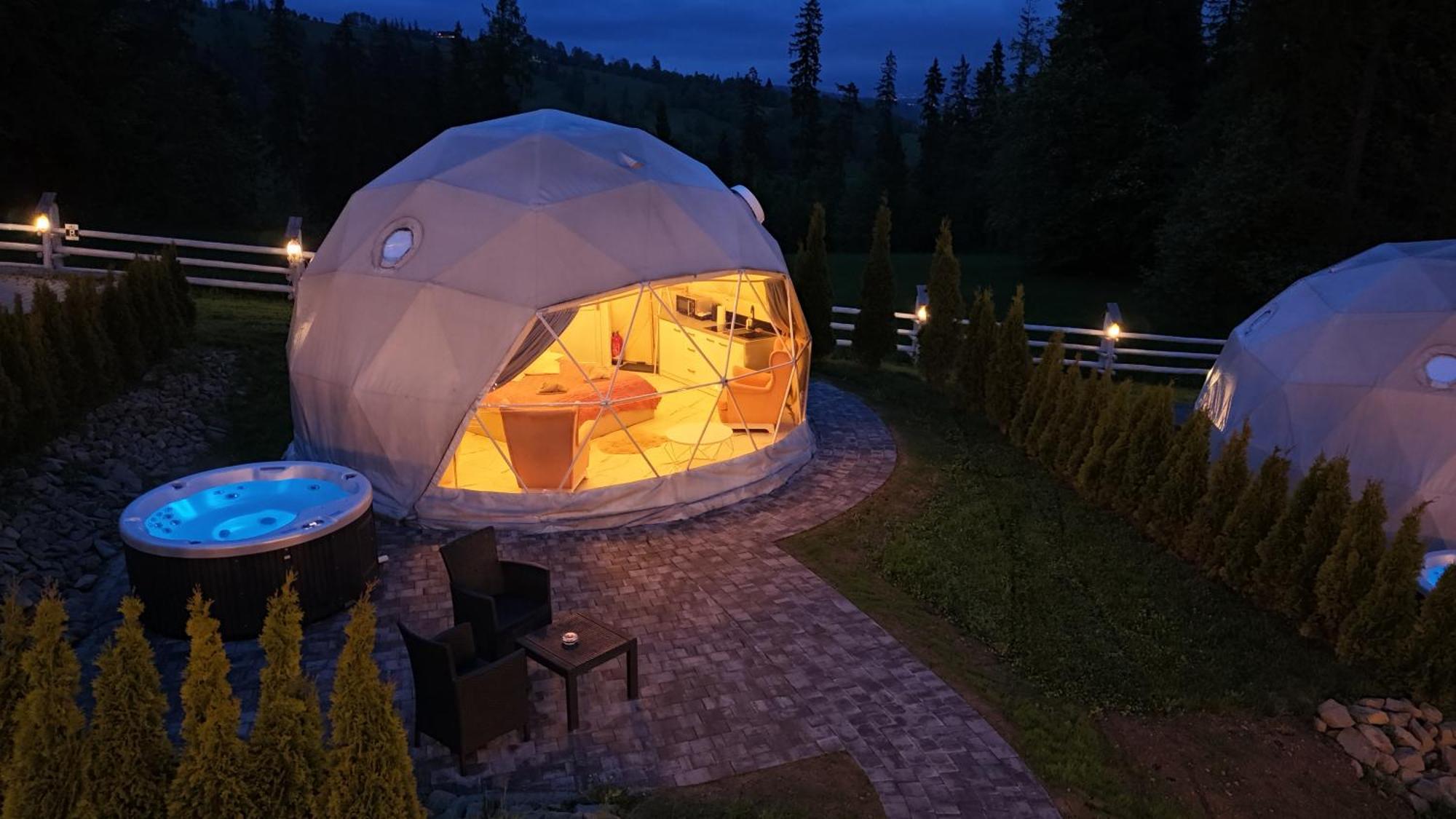 Luxury tent Mountain Glamp & Jacuzzi Zakopane