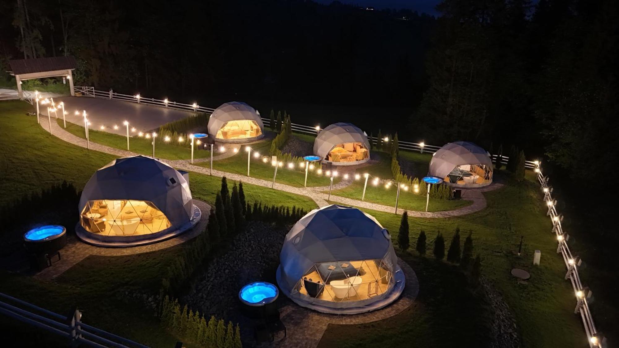 Mountain Glamp & Jacuzzi Luxury tent Zakopane