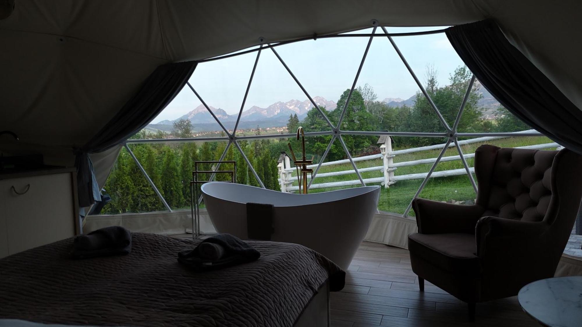 Luxury tent Mountain Glamp & Jacuzzi Zakopane